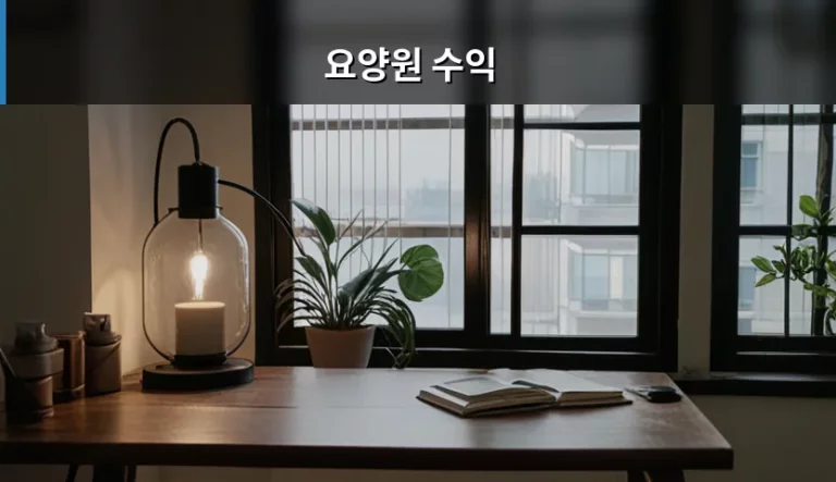 요양원 수익 구조와 효율적인 운영 방안 분석