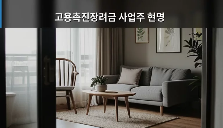 고용촉진장려금 사업주 현명하게 신청하고 받는 방법