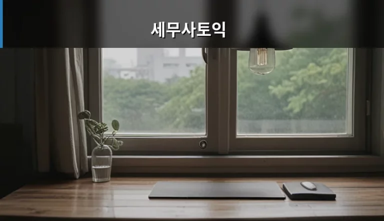 세무사토익 준비 방법과 응시 자격 기준 가이드
