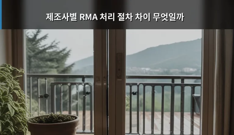 제조사별 RMA 처리 절차 차이와 효율적인 신청 방법
