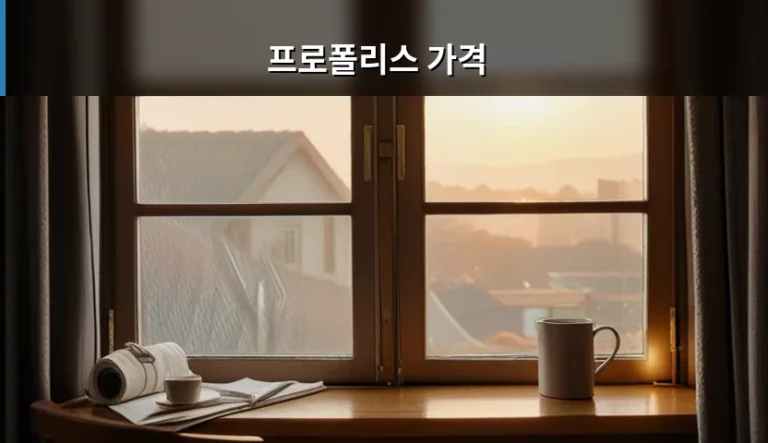 프로폴리스 가격 결정 요인과 합리적인 선택 방법