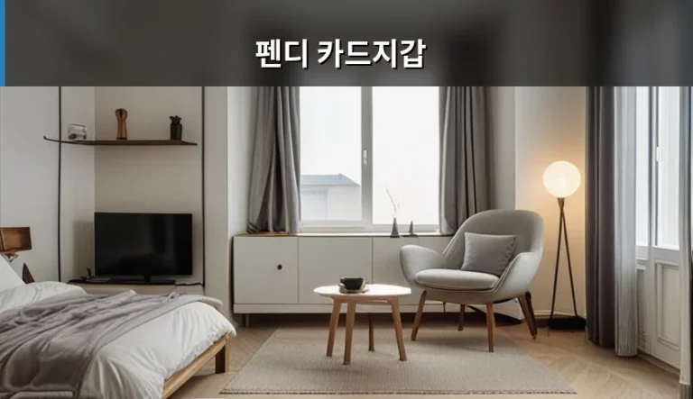 펜디 카드지갑 선택 가이드와 정품 구별 관리법