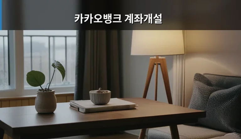 카카오뱅크 계좌개설 절차와 이용 팁 총정리